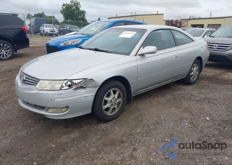 2002 Toyota Camry Solara Se из США, поврежденный, VIN 2T1CE22P02T009813